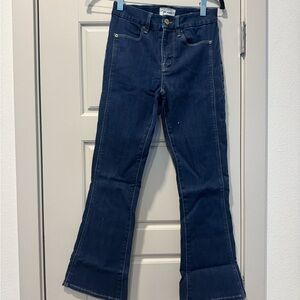 Frame Denim Dark Blue Flare Jeans